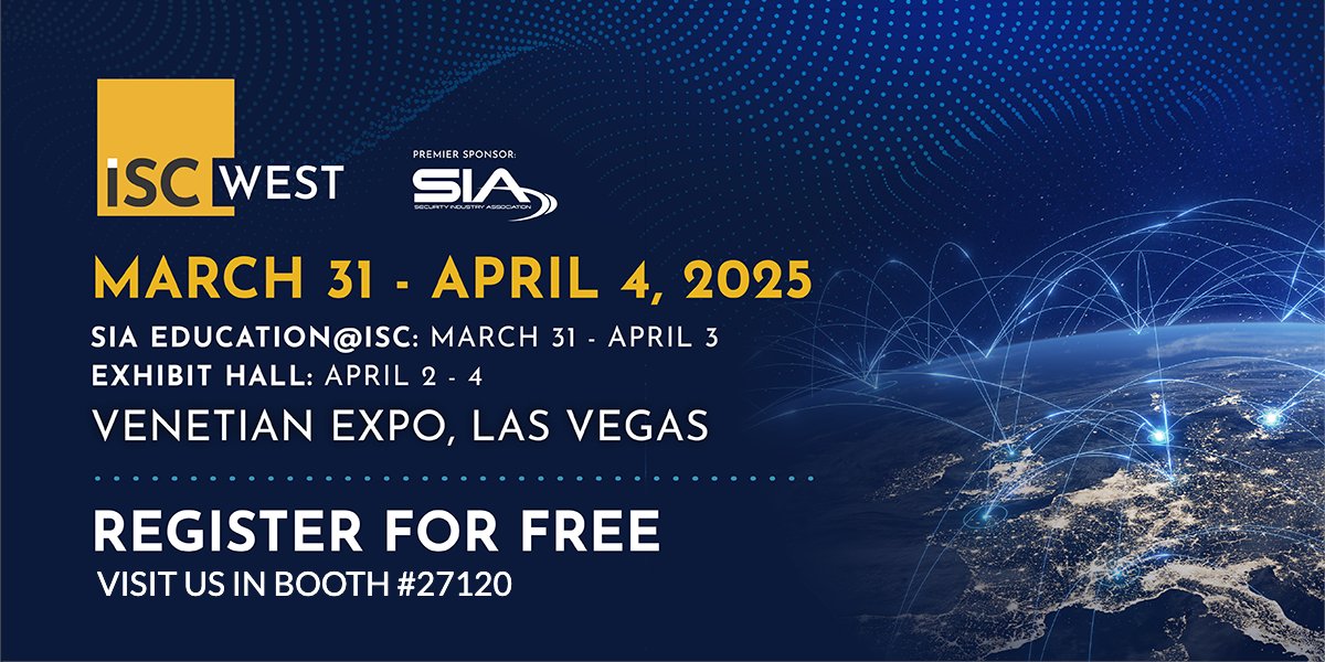 ControlByWeb's tweet image. Who else is at #ISCWest2025? Stop by booth 27120 and say hi!