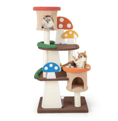 transcendence4u's tweet photo. 🐾 Give your feline the ultimate playground! 🏡 This 4-in-1 Cat Tree features 2 cozy condos &amp; multiple platforms for climbing, lounging &amp; scratching. 😻 Perfect f ... https://t.co/SeOL3WTUDb