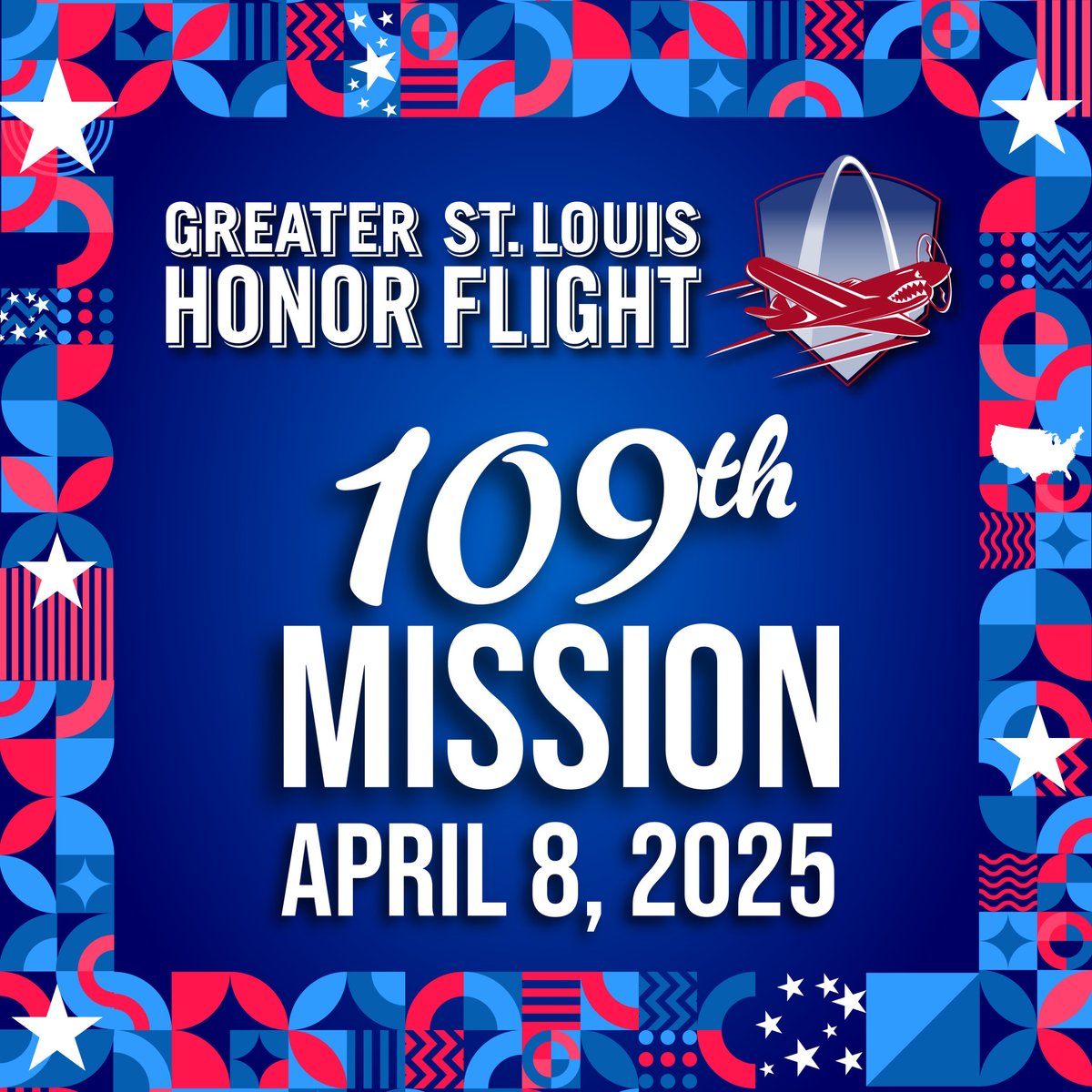 Our hearts are full of anticipation for April 8, 2025! ❤️ We're counting down the days until we honor 44 Vietnam Era Veterans and 4 Korean War Veterans with a truly special Honor Flight - our 109th Mission! The excitement is palpable! #GSLHF #HonorFlight #Veterans #Gratitude