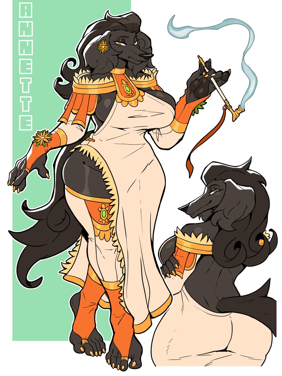 🐶 Annette Von Daygon
just wanted to do a little design of Ori's mom
