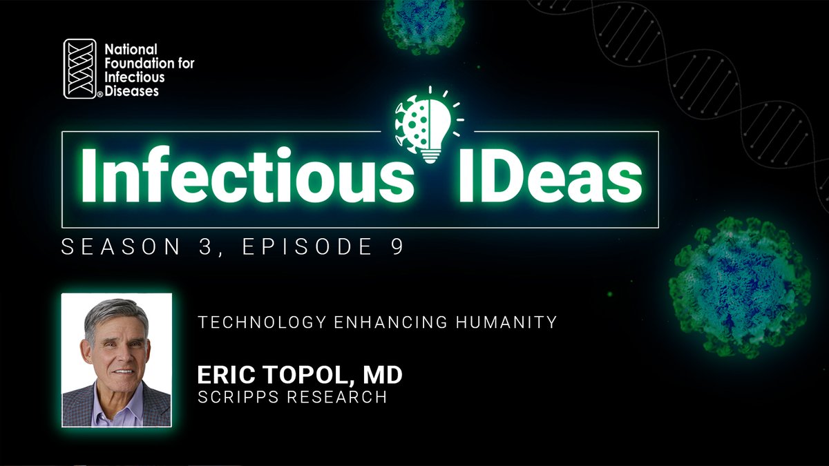 NFID (@nfidvaccines) on Twitter photo 🎧 Download 🆕 episode of #NFIDPodcast #InfectiousIDeas, with #SpecialGuest <a href="/EricTopol/">Eric Topol</a> <a href="/scrippsresearch/">Scripps Research</a> discussing revolutionary impacts of AI in medicine and healthcare
Listen, like, and subscribe: ow.ly/TRX450VsAhx 🎧 Download 🆕 episode of #NFIDPodcast #InfectiousIDeas, with #SpecialGuest <a href="/EricTopol/">Eric Topol</a> <a href="/scrippsresearch/">Scripps Research</a> discussing revolutionary impacts of AI in medicine and healthcare
Listen, like, and subscribe: ow.ly/TRX450VsAhx
