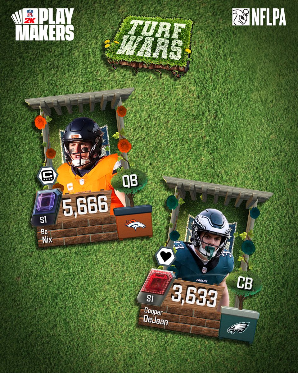🌹 Turf Wars, the new Collectible Event, begins today at 12pm PT on April 2nd, 2025! 

Take a look at some more rewards heading your way!

#RuleTheField