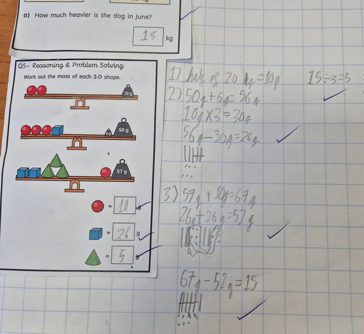 D in 2SP has blown me away with his amazing problem solving skills. Look at all his working out he has done to show each step to how he got the answer. What an excellent mathematician? <a href="/AbbeyMead_Maths/">Abbey Mead Maths</a> <a href="/AbbeyMead_TMET/">Abbey Mead Primary Academy</a>