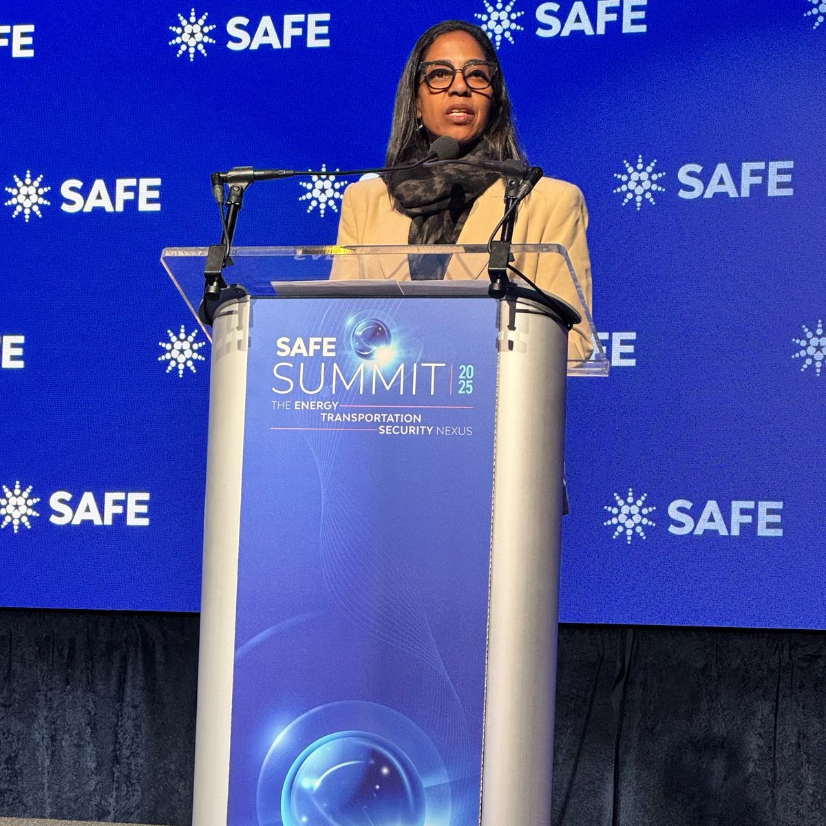 ISBAHQ's tweet image. At #SAFESummit2025, Secretary-General Leticia Carvalho highlighted the crucial role of responsible deep-sea governance as demand for critical minerals grows. 
🔗 Read her full speech: bit.ly/3Edfa1V

#DeepSeabed #MarineScience #OceanGovernance