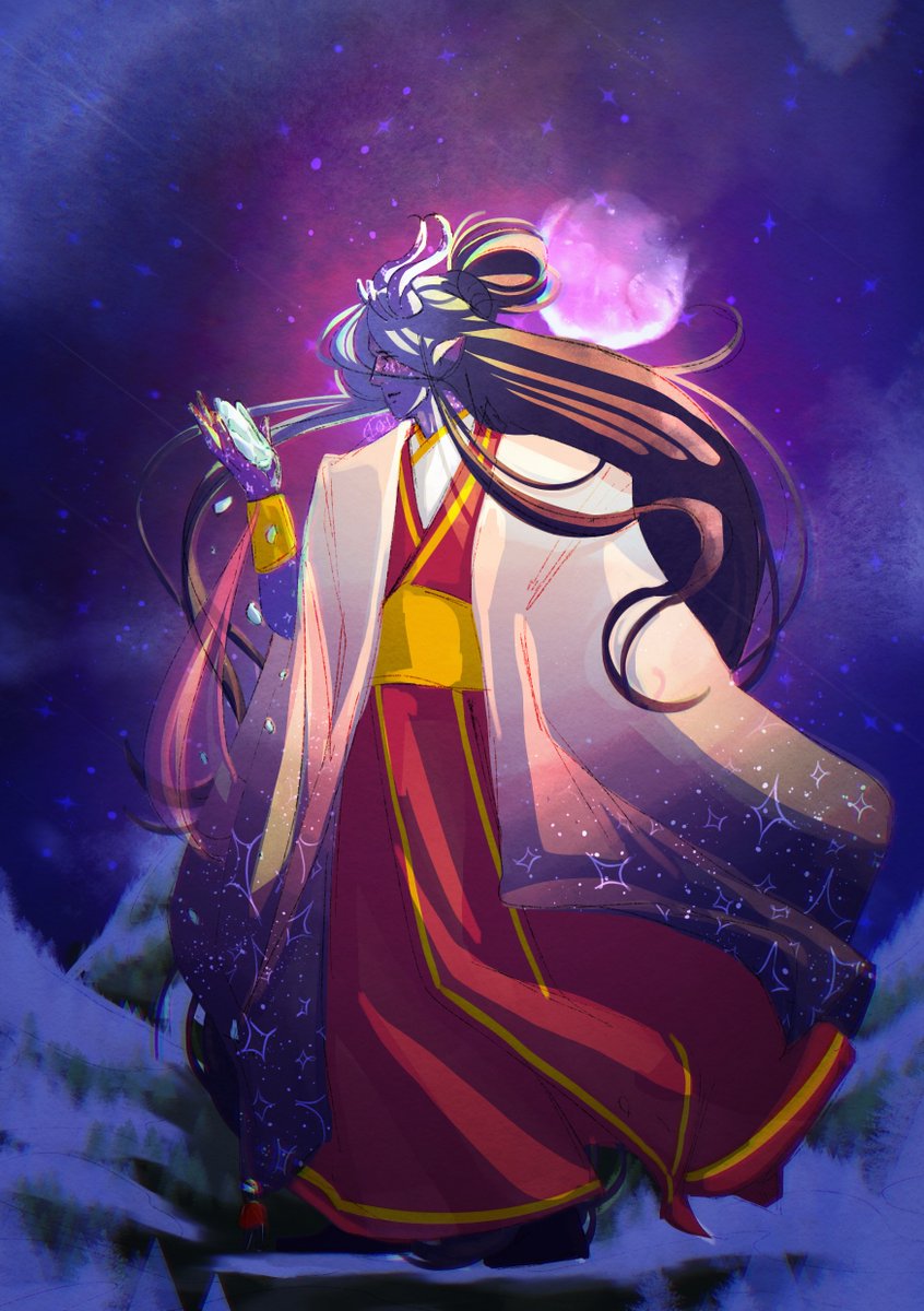 DrawtheMoon101's tweet image. Little Dragon Prince AU for TGCF I’ve been messing around with, Startouch Xie Lian and Dark Mage Hua Cheng! CW Blood
#TGCF - #Tgcffanart - #Tdp - #thedragonprince - #hualian