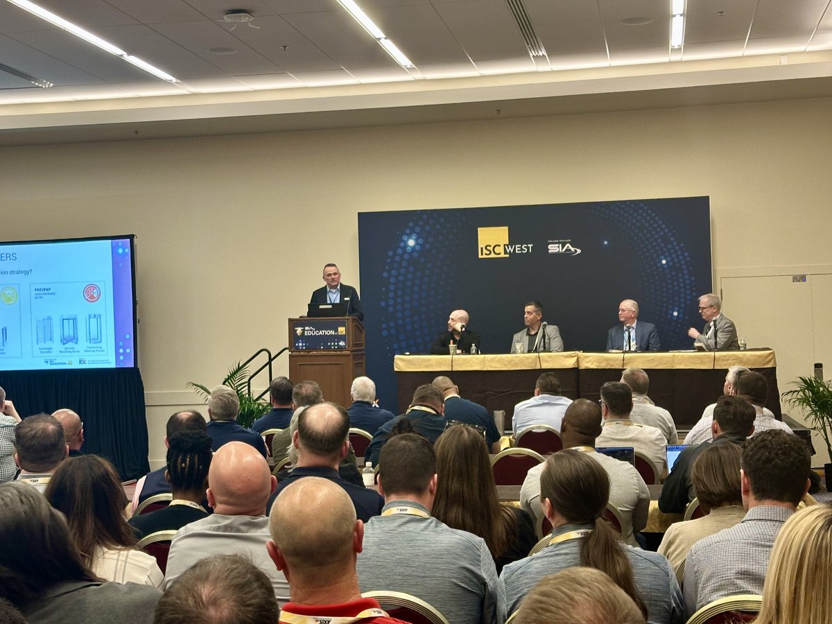 Missed our panel discussion on #PerimeterSecurity? No problem - check out our recent blog, "4 Layers of Perimeter Protection for Enhanced Security" to learn more or stop by booth 23075 today at #ISCWest2025! #BoonEdamISCWest #Security #SecuredEntry #SecurityEntrances