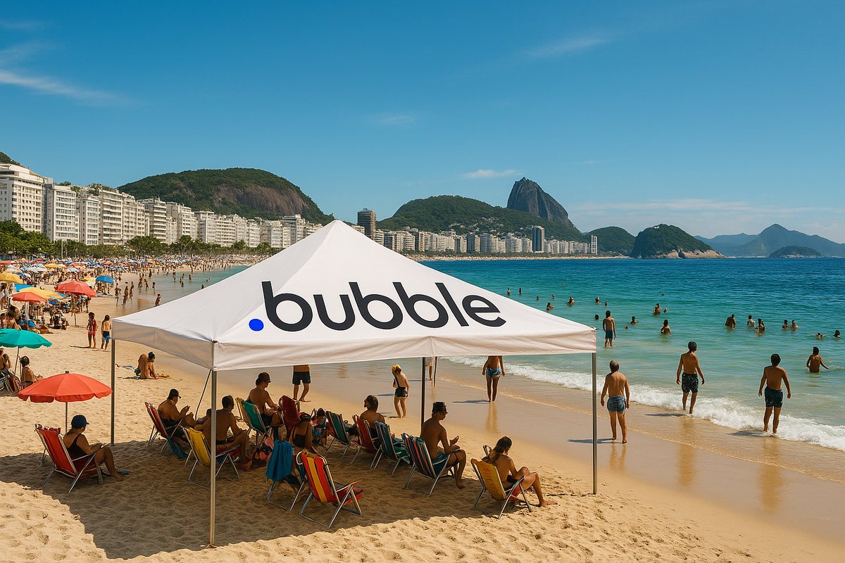 fede_bubble's tweet image. Bubble is coming to Brazil! 🇧🇷 
April 28 - São Paulo
April 30 - Rio de Janeiro 
✅ Meet with Bubble's co-founder Emmanuel in person
✅ Connect with the local Bubble community
✅ Learn the latest on Bubble's feature roadmap