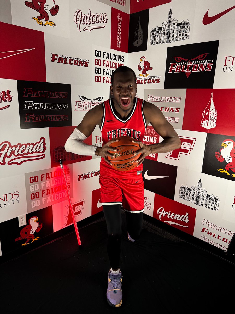 6'10 Mawutor Nogoson just Completed His Visit to Friends University  #justchop #MOTW #notcommited