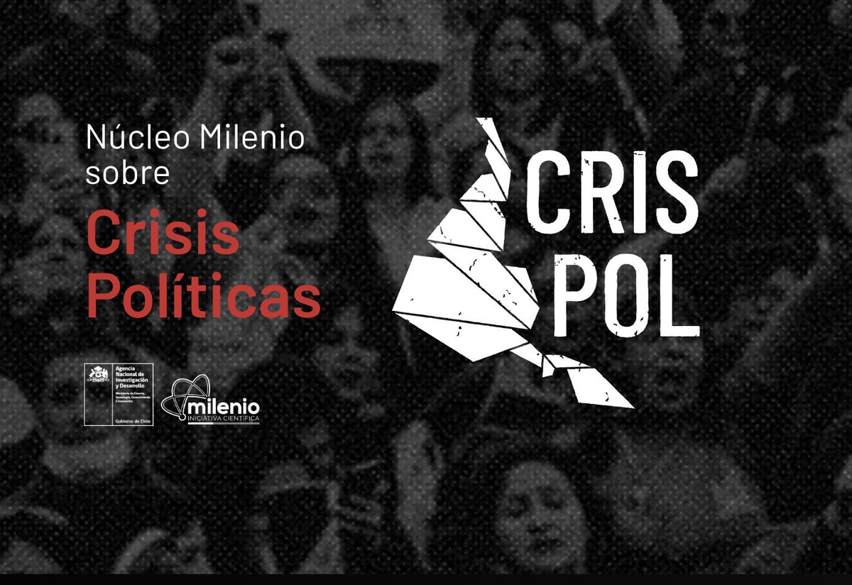 Para los interesados/as en entender las crisis políticas en América Latina, recomiendo visitar nuestra página del Núcleo Milenio CRISPOL. 
Estamos avanzando en investigación comparada, datos abiertos y análisis de casos.

👉 Visítanos en crispol.cl