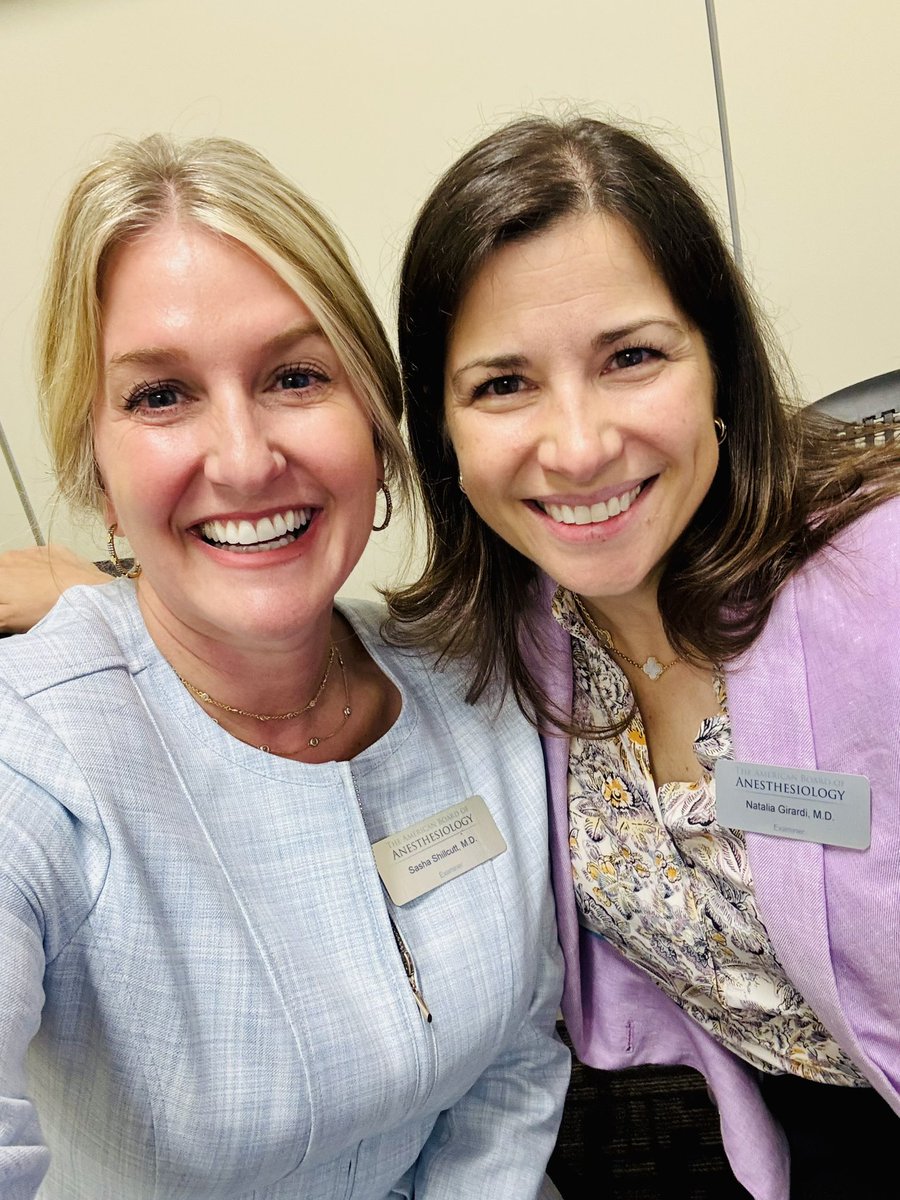 Brave Enough MD (@rubraveenough) on Twitter photo When you get to examine at <a href="/AbaPhysicians/">The American Board of Anesthesiology</a> with a fellow cardiac anesthesiologist who is an amazing #womaninmedicine! <a href="/scahq/">Society of Cardiovascular Anesthesiologists | SCA</a> <a href="/WomenInCTAnes/">WomenInCTAnes</a> When you get to examine at <a href="/AbaPhysicians/">The American Board of Anesthesiology</a> with a fellow cardiac anesthesiologist who is an amazing #womaninmedicine! <a href="/scahq/">Society of Cardiovascular Anesthesiologists | SCA</a> <a href="/WomenInCTAnes/">WomenInCTAnes</a>