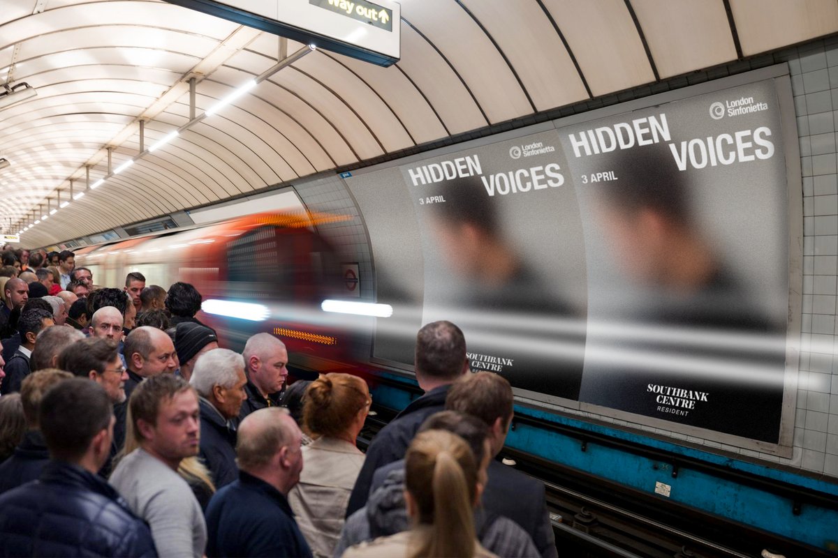 London Sinfonietta (@ldn_sinfonietta) on Twitter photo shouting forever on the tube - muting the screeches as the rails chug down the line
Experience the power of voice, in the world premiere of <a href="/LaurenceOsborn/">Laurence Osborn</a>'s Mute.
3 April
7.30pm
Queen Elizabeth Hall
Laurence Osborn's commission is supported by Cockayne - Grants for the Arts. shouting forever on the tube - muting the screeches as the rails chug down the line
Experience the power of voice, in the world premiere of <a href="/LaurenceOsborn/">Laurence Osborn</a>'s Mute.
3 April
7.30pm
Queen Elizabeth Hall
Laurence Osborn's commission is supported by Cockayne - Grants for the Arts.
