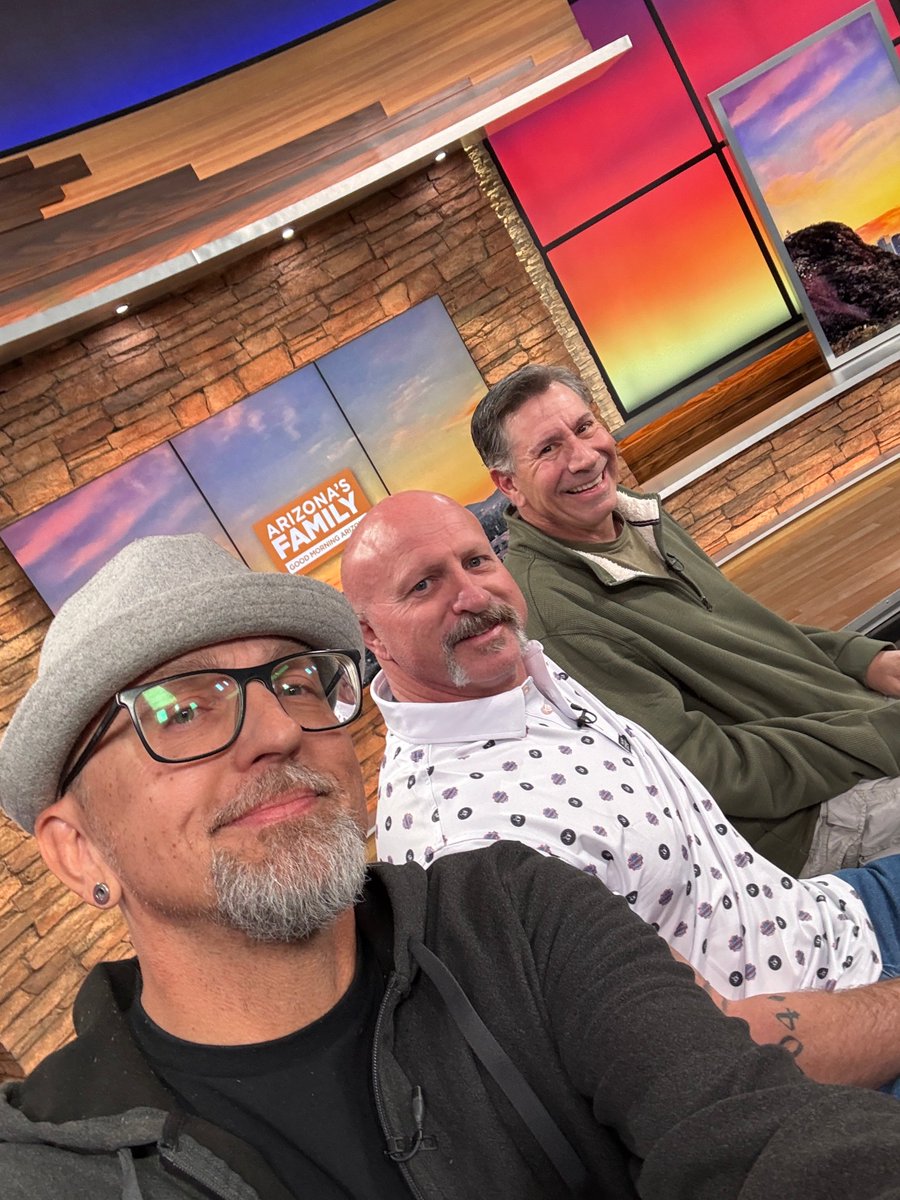 patrickgramm's tweet image. Thank you @azfamily for having us on Good Morning Arizona to talk about the film "Dying To Save You".  Watch now on YouTube.  
#DyingToSaveYou #FirefighterCancer #GMAZ #AZFamily #Firefighter48