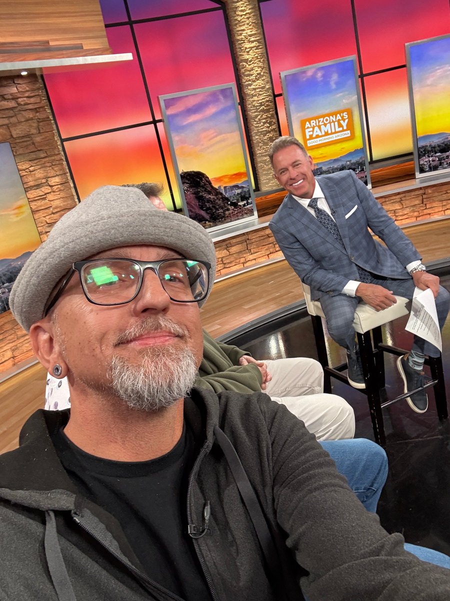 patrickgramm's tweet image. Thank you @azfamily for having us on Good Morning Arizona to talk about the film "Dying To Save You".  Watch now on YouTube.  
#DyingToSaveYou #FirefighterCancer #GMAZ #AZFamily #Firefighter48