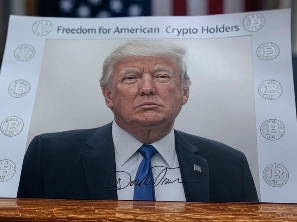 Miner4Nine (🐢+🐇) 🤦♂️ (@miner4nine) on Twitter photo Would love to go to bed tonight and see these headlines from <a href="/POTUS/">President Donald J. Trump</a>!
"Trump just dropped the ultimate power move: an EO shredding bureaucratic chains on crypto and foreign assets. No more IRS snooping, no more SEC overreach—just pure financial freedom for EVERY American. Left, Would love to go to bed tonight and see these headlines from <a href="/POTUS/">President Donald J. Trump</a>!
"Trump just dropped the ultimate power move: an EO shredding bureaucratic chains on crypto and foreign assets. No more IRS snooping, no more SEC overreach—just pure financial freedom for EVERY American. Left,
