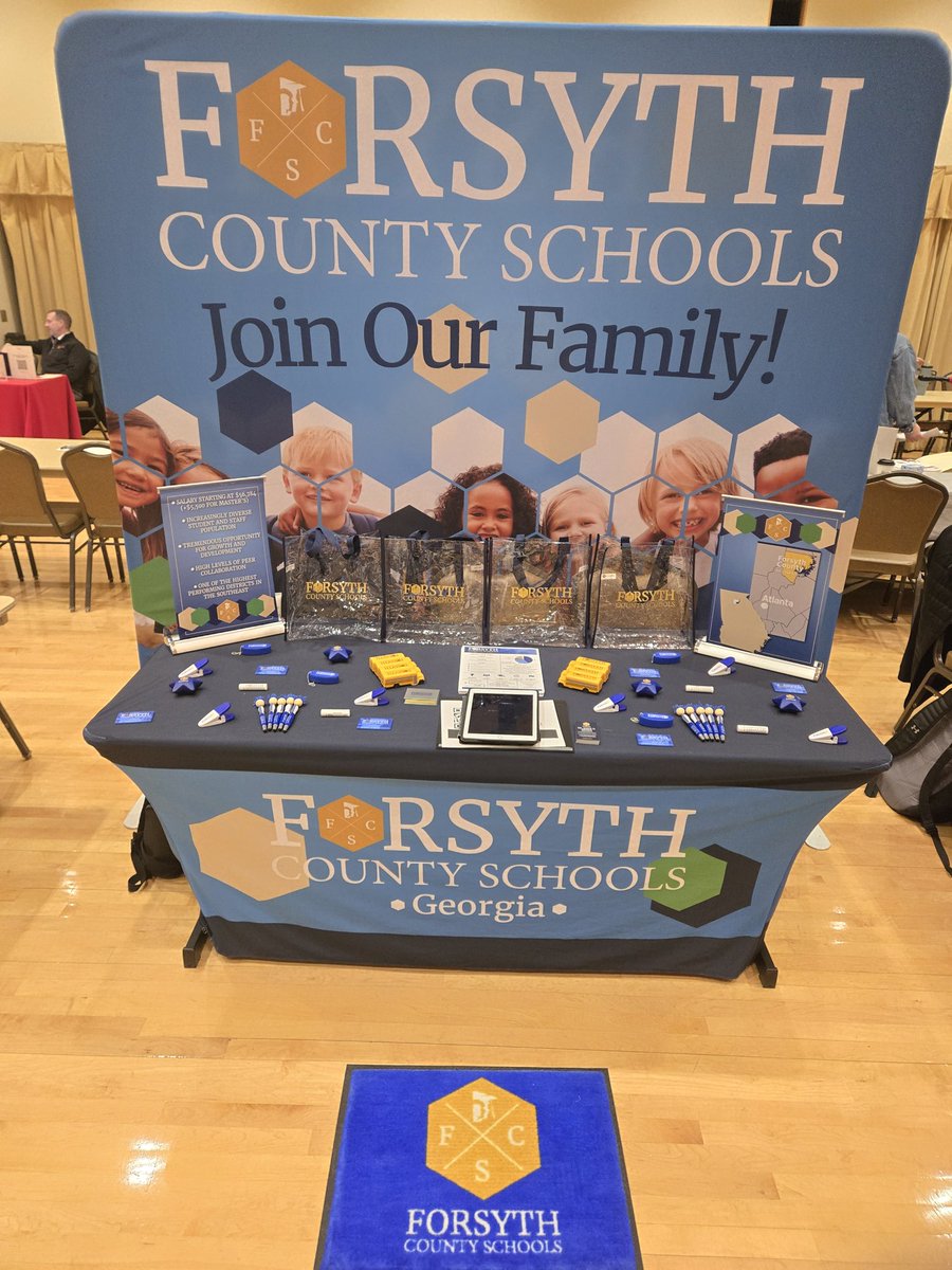 Back up north again to visit the <a href="/bgsu/">Bowling Green State University</a> campus for their Teacher Job Fair. #GoFalcons <a href="/FCSchoolsGA/">Forsyth County Schools</a> #whereisdrbrown #comeworkinFCS #ontheroadagain
#joinourfamily