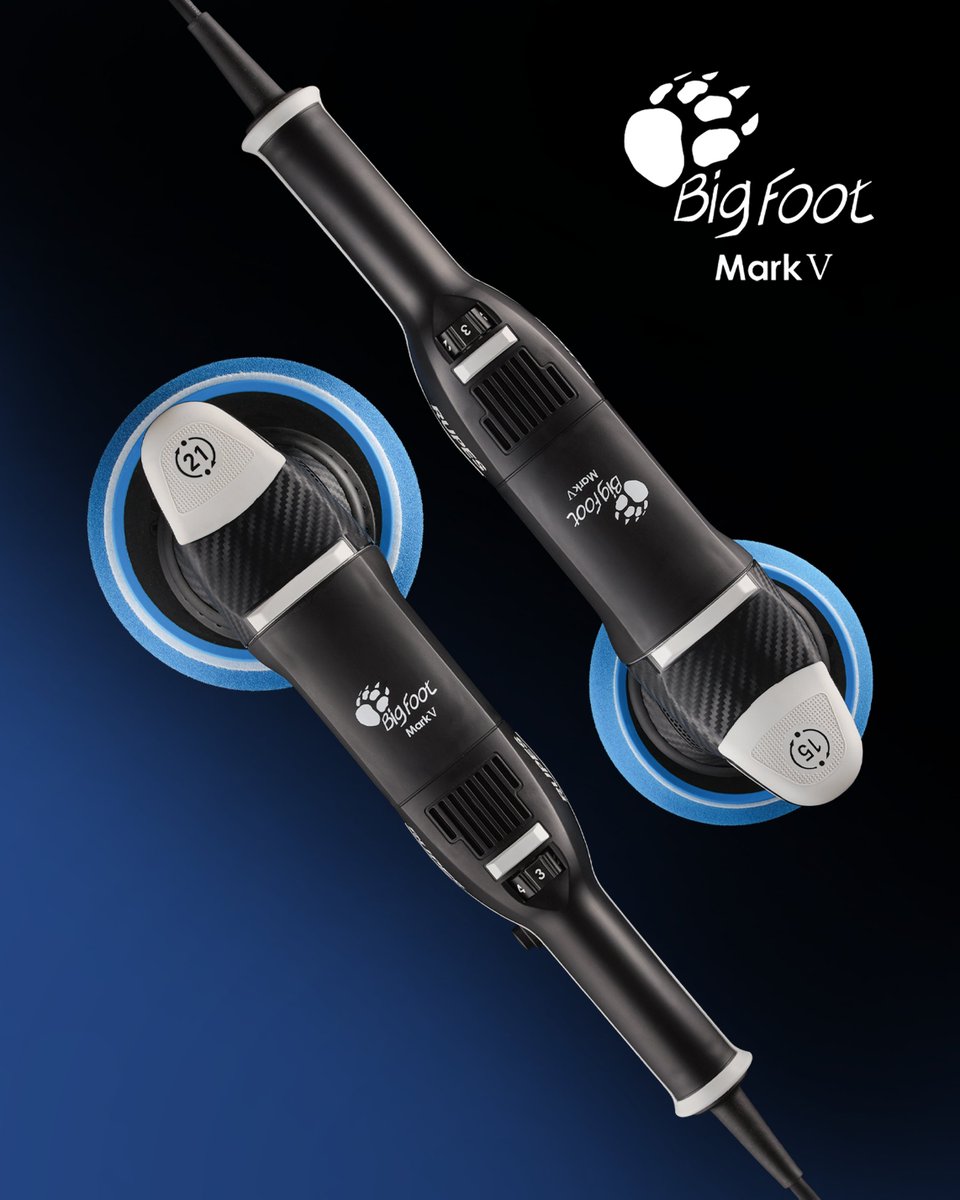 Less noise, less vibration, more control... the Mark V polishers redefine performance, covered by a 5-year warranty!

#rupes #rupesbigfoot #rupestools #markv #polishers #lhr15V #lhr21V #detailing #bodyshop #warranty