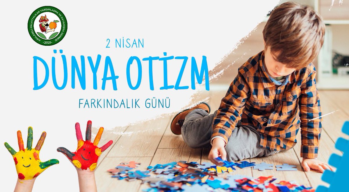 "OTIZME MAVİ IŞIK YAK" Günümüzde bilinen tek tedavisi erken tanı ile yoğun, sürekli özel eğitim.

Daha güzel bir dünya için farkındayız, farklılıklarımızla bir aradayız. 💙
#otizimfarkindalik 
#kırklarelimalatyalılarderneği