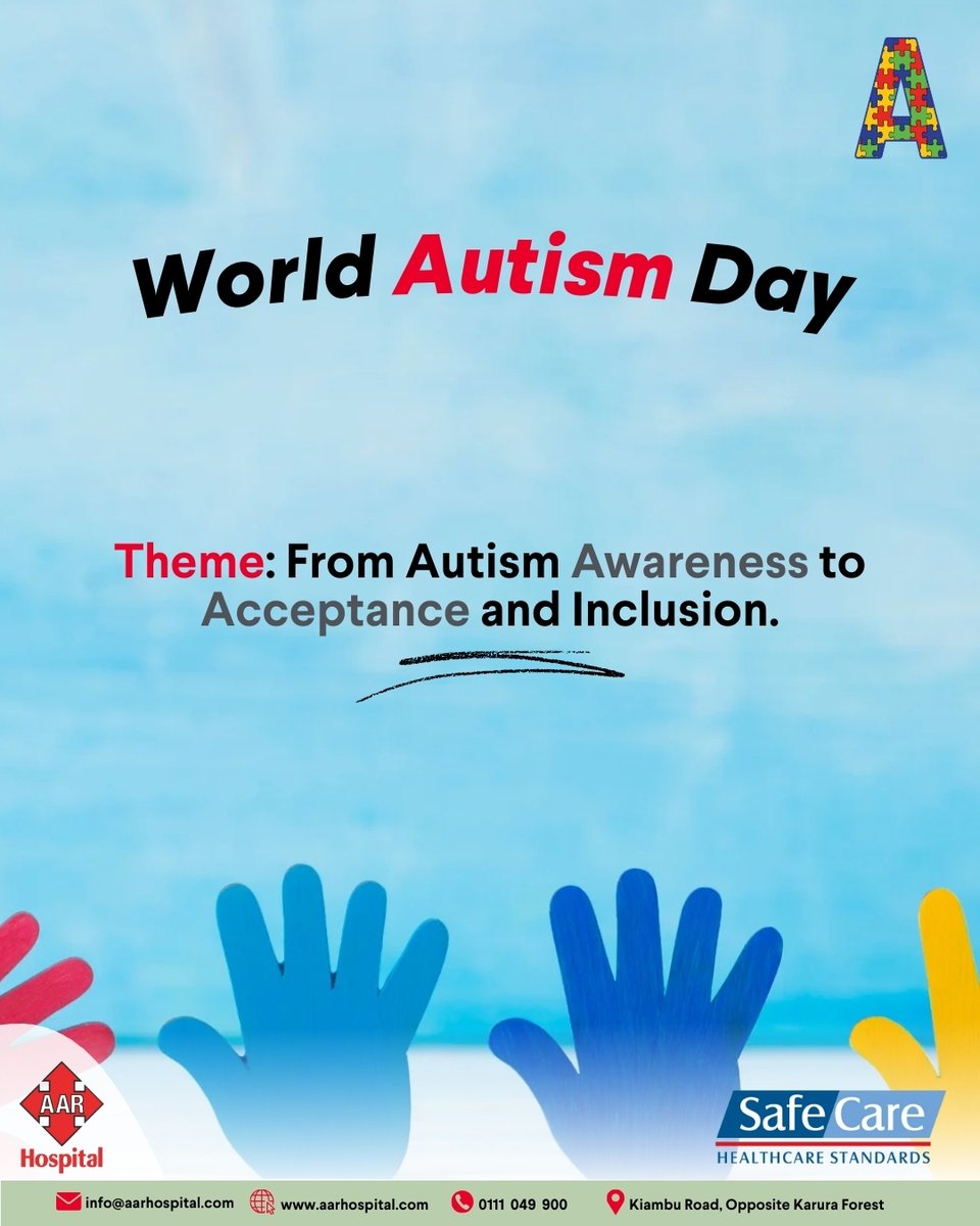 Join us today as we mark World Autism Day together with practitioners and stakeholders around the globe!

This year's focus is on bridging the gap between autism awareness and best inclusion practices for autistic patients around the world.