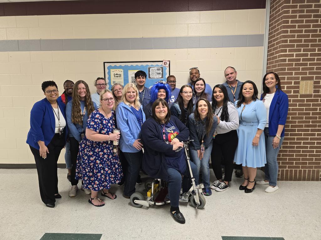 Brandi Smith (@brandismith_edu) on Twitter photo 💙Light it up Blue!💙 Today, <a href="/CISD_C9/">Cleveland Ninth Grade Center (C9)</a> wore blue in recognition of Autism Awareness Month, showing our support for acceptance, inclusion, and understanding. 💙Together, we celebrate the unique strengths of every individual! <a href="/ClevelandISDTX/">Cleveland ISD</a> #TheClevelandISDWay #BEC9 💙Light it up Blue!💙 Today, <a href="/CISD_C9/">Cleveland Ninth Grade Center (C9)</a> wore blue in recognition of Autism Awareness Month, showing our support for acceptance, inclusion, and understanding. 💙Together, we celebrate the unique strengths of every individual! <a href="/ClevelandISDTX/">Cleveland ISD</a> #TheClevelandISDWay #BEC9