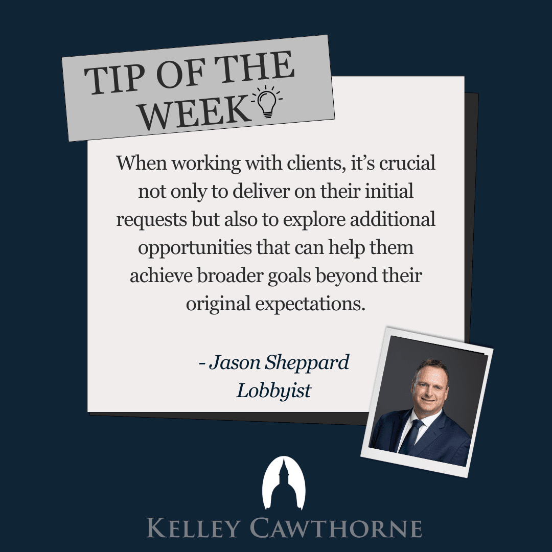 kelleycawthorne's tweet photo. ✨ Embrace the power of going beyond! ✨ Jason Sheppard shares this week's tip on client success and innovation. #TipOfTheWeek #KCTeam #Innovation https://t.co/CikYDpQnja