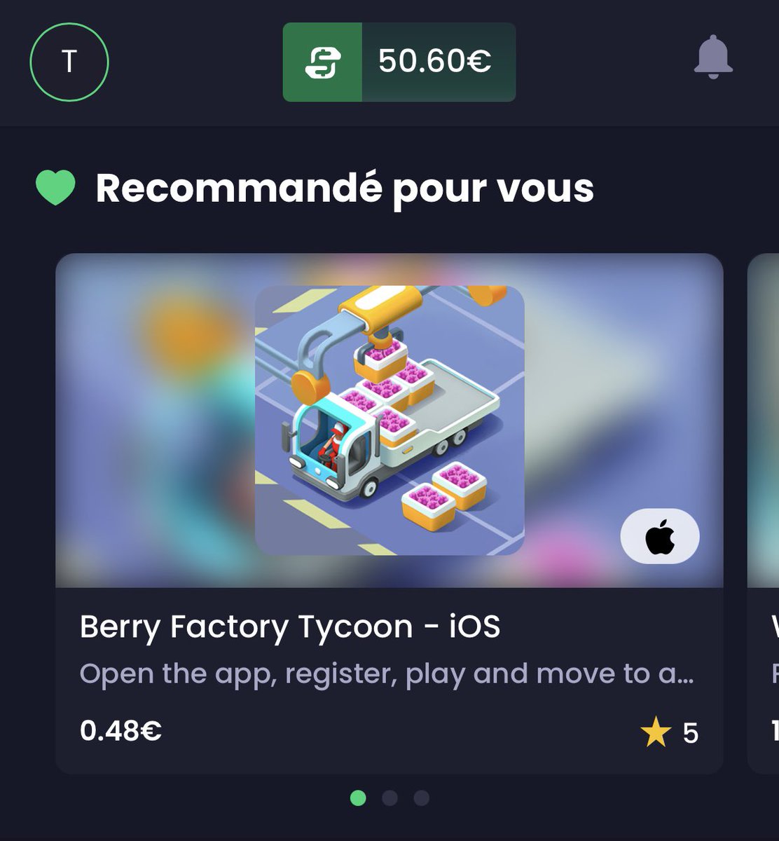 50e facilement pris ça 💸

Tu joues souvent à des jeux mobiles et tu veux prendre de l’argent (sans « rien » faire à part jouer) ? 👇

freecash.com/r/DVX7I

Je suis dispo pour t’expliquer le concept et te donner les meilleurs jeux 🤝