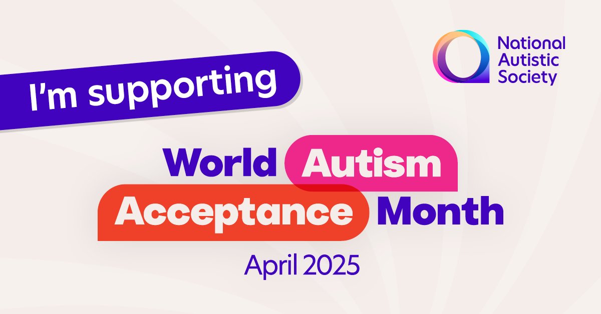 We’re supporting #WorldAutismAcceptanceMonth because many autistic individuals may experience challenges with mental health and more. Let’s promote understanding, inclusivity &amp; tailored support for everyone. #AutismAcceptance #Neurodiversity