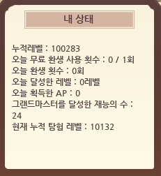 ... ..? 머야 거짓말하지마 내가 누렙 10만이 넘엇다니?!