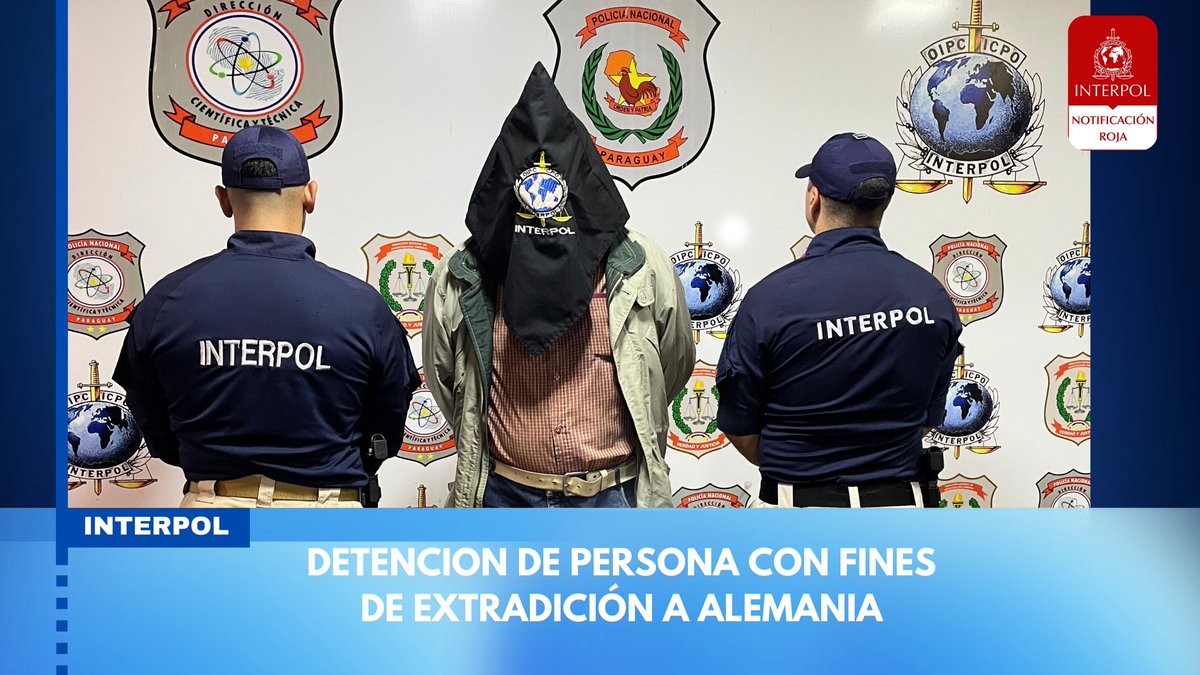 OCN Asunción Dpto. de INTERPOL Py tweet media