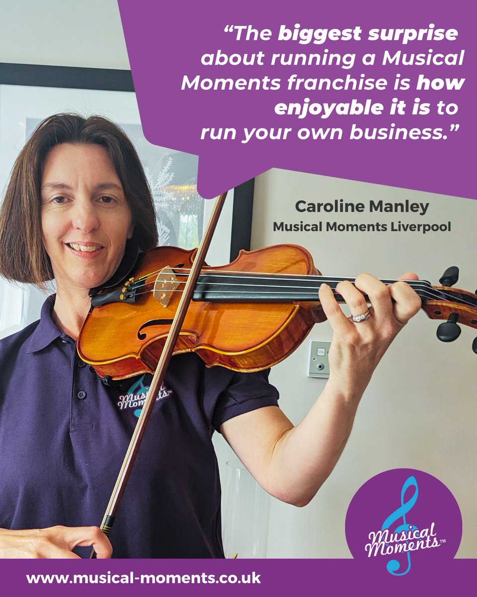 We love seeing our network thrive—especially with support and connection! 💛

Caroline Manley from Musical Moments Liverpool shares:
💬 “I knew I’d love the sessions but expected admin to be tedious—it’s not! The support from head office and fellow franchisees is amazing.”
