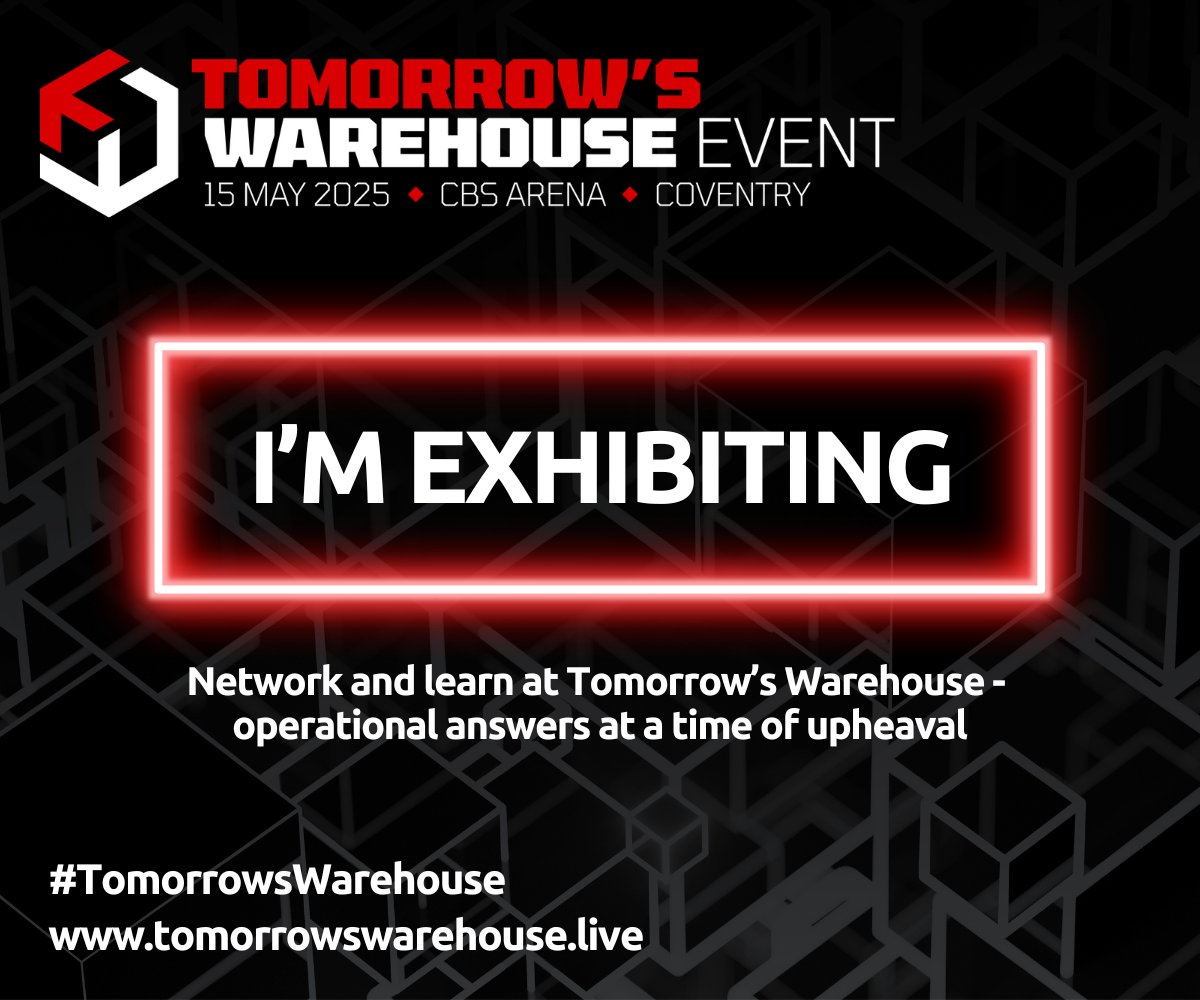 Join us at the Tomorrow's Warehouse Event, Coventry on 15 May 2025, for a day that promises to transform your approach to warehouse management. We will be showcasing our WMS solutions in the exhibition hall at the event. 

Register at: tomorrowswarehouse.live
 
#WMS
#Warehouse