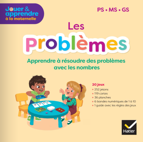 Merci
<a href="/S_Bella74/">Bellanger stéphanie</a>
pour le partage, une nouvelle fois.  C'est vrai que la démarche de cette boite de jeux pour la classe autour de la #résolution de #problèmes PS-MS-GS Hatier était déjà, bien en avance,  en totale conformité avec les attendus des nouveaux programmes 2025.