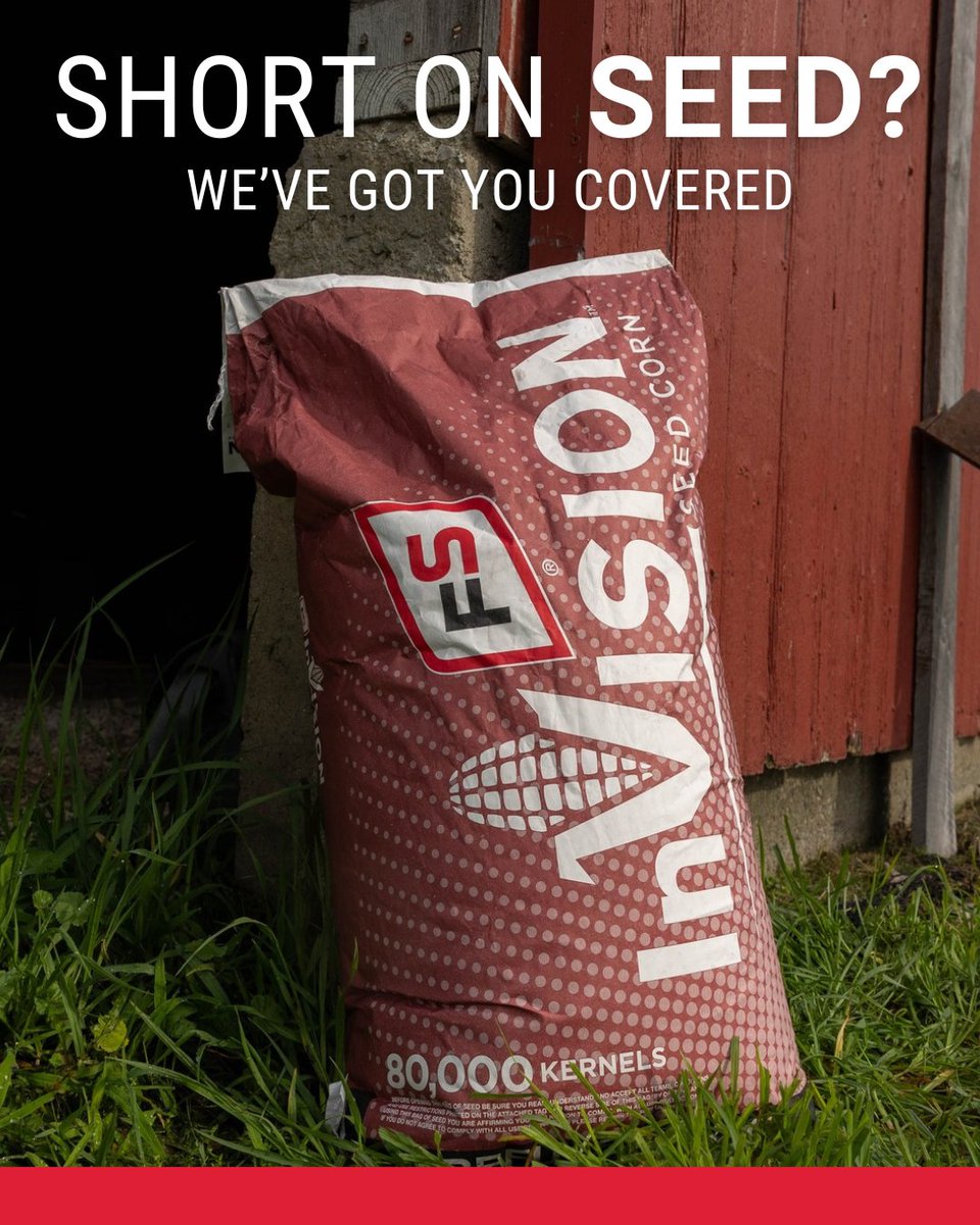 IlliniFS_'s tweet image. Need more seed? We&apos;re here for you! Contact your Illini FS Crop Specialist for all your in-season needs 🌽 #IlliniFS #FSInVISION