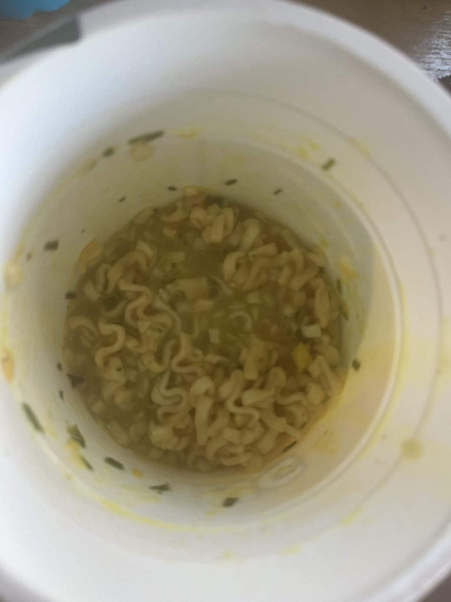 A King Pot Noodle is just a normal Pot Noodle in a bigger cup isn’t it?
Fooled again. 
Every 🤬 time