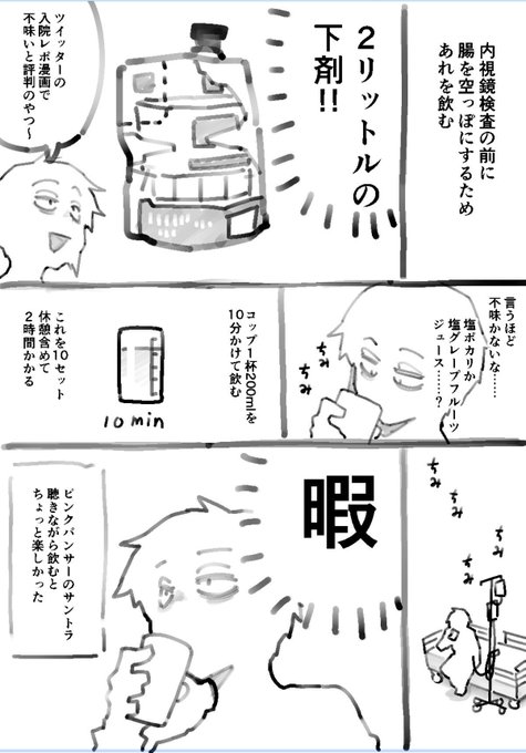 自分は下剤 味は結構平気でしたが ゆっくり飲むのがあまりにも退屈で それはしんどかったです 