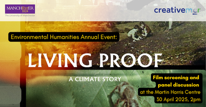 📽️30 April: Join us for England's first screening of Emily Munro's 'Living Proof - A Climate Story' (2021), which explores Scotland’s complex relationship to the global climate crisis through film and music, drawing extensively on archival footage.

Book: eventbrite.co.uk/e/environmenta…