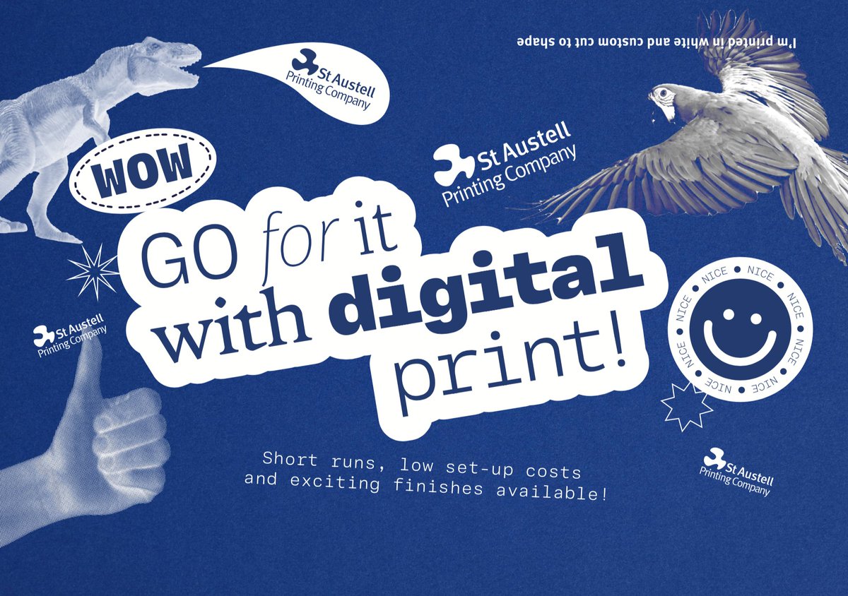 Why choose digital print?

Short runs ✅
Low setup costs ✅
A range of exciting finishes available ✅

printshop.sapc.co.uk