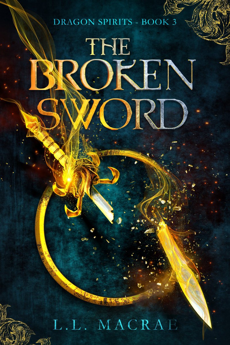 🔥 COVER REVEAL 🔥
We’re so excited to help reveal the gorgeous cover for THE BROKEN SWORD by <a href="/_LLMacRae/">L. L. MacRae</a>, the final book in her DRAGON SPIRITS TRILOGY!

The Broken Sword releases on July 25th, and is available to pre-order TODAY! Check below for all the PRE-ORDER 🔗