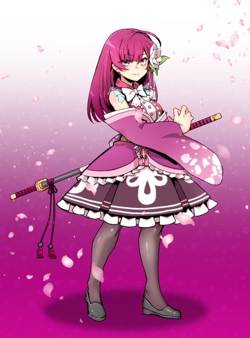 常盤ななかさんを描きました! 