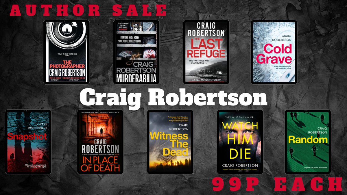 Simon & Schuster UK Digital (@simonschustere) on Twitter photo 'Brace yourself to be horrified and hooked'
EVA DOLAN
Get all of these terrifying edge-of-your seat thrillers by <a href="/CraigRobertson_/">Craig Robertson</a> now for just 99p each in our April Author Sale!
amzn.to/3HoXyPx 'Brace yourself to be horrified and hooked'
EVA DOLAN
Get all of these terrifying edge-of-your seat thrillers by <a href="/CraigRobertson_/">Craig Robertson</a> now for just 99p each in our April Author Sale!
amzn.to/3HoXyPx