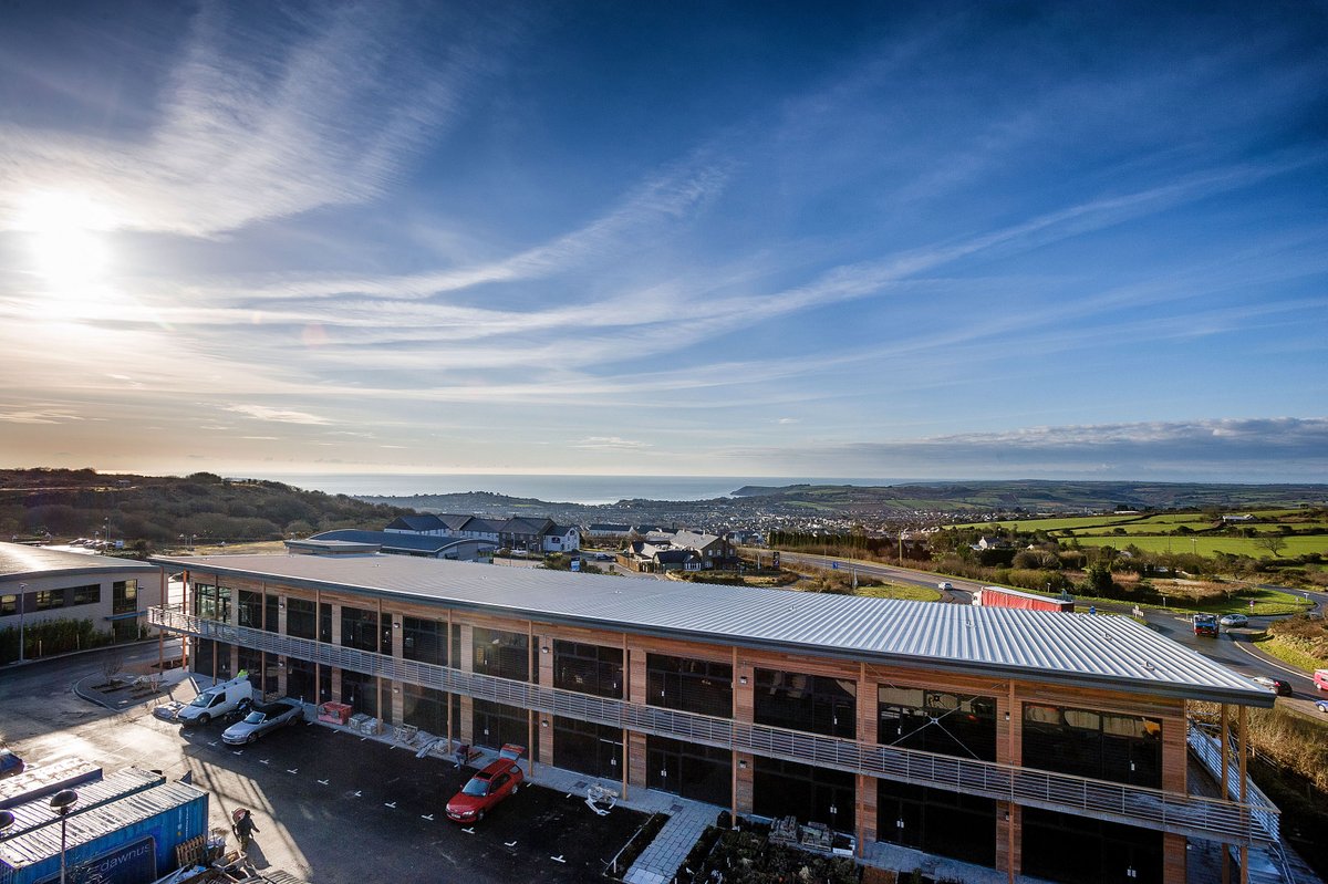 We'll never get bored of this view over the St Austell Bay ☀️