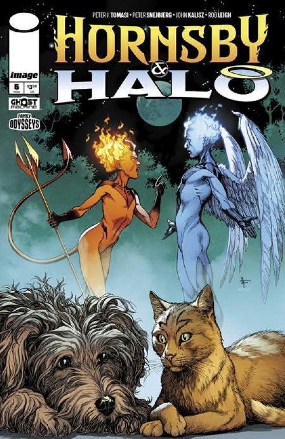 Dave_DSG's tweet photo. Review (4.5/5⭐️) in spanish/english of HORNSBY &amp; HALO #5!

https://t.co/JYXebLV3sO

Writer @PeterJTomasi
Art and cover #petersnejbjerg
Colors John Kalisz
Variant covers by Gary Frank @bdanderson13 and Dean Haspiel

Available now from @ImageComics and @GhostMachinePro https://t.co/sgYJjddytx