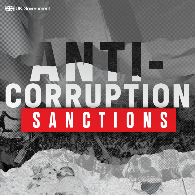 FCDOGovUK's tweet photo. We are cracking down on dirty money. 

These sanctions tackle corruption in Guatemala, Georgia and Moldova, exposing the cronies used by corrupt leaders, and countering the efforts of the Kremlin and other malign actors to damage democracy and the rule of law.