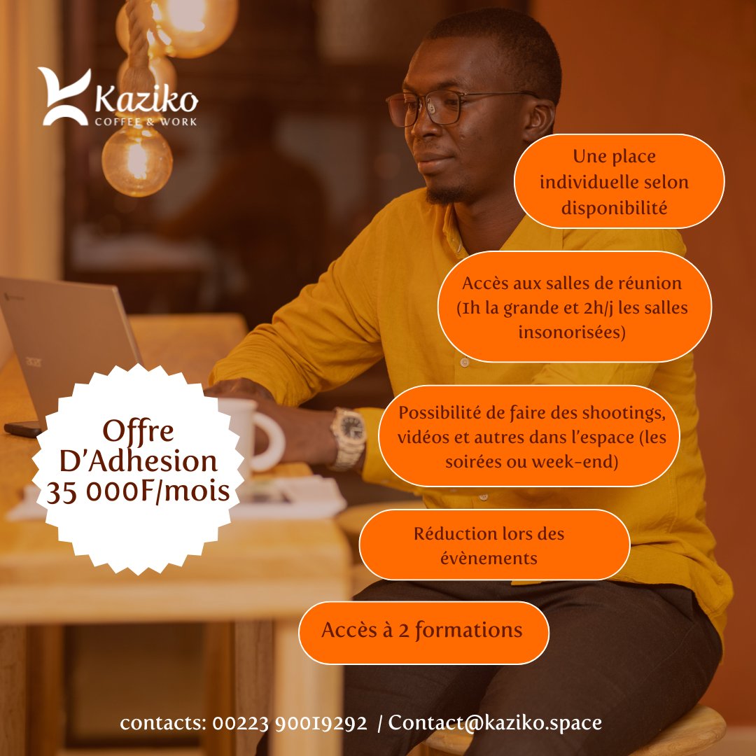 𝐑𝐞𝐣𝐨𝐢𝐠𝐧𝐞𝐳 𝐊𝐚𝐳𝐢𝐤𝐨 ! 
𝑷𝙧𝒐𝙛𝒊𝙩𝒆𝙯 𝙙𝒆 𝒏𝙤𝒕𝙧𝒆 𝒐𝙛𝒇𝙧𝒆 𝒅’𝒂𝙙𝒉𝙚́𝒔𝙞𝒐𝙣 𝙢𝒆𝙣𝒔𝙪𝒆𝙡𝒍𝙚 𝙖̀ 𝙨𝒆𝙪𝒍𝙚𝒎𝙚𝒏𝙩 35 000 F 𝙚𝒕 𝒂𝙘𝒄𝙚́𝒅𝙚𝒛 𝒂̀ 𝒕𝙤𝒖𝙨 𝙡𝒆𝙨 𝙖𝒗𝙖𝒏𝙩𝒂𝙜𝒆𝙨 𝙚𝒙𝙘𝒍𝙪𝒔𝙞𝒇𝙨 𝙙𝒆 𝒏𝙤𝒕𝙧𝒆 𝒄𝙤𝒎𝙢𝒖𝙣𝒂𝙪𝒕𝙚́ !  🔥