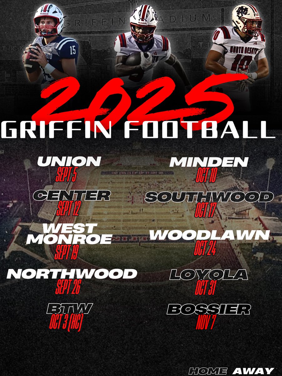 North DeSoto Football (@ndgriffinfb) on Twitter photo It can’t get here fast enough… It can’t get here fast enough…
