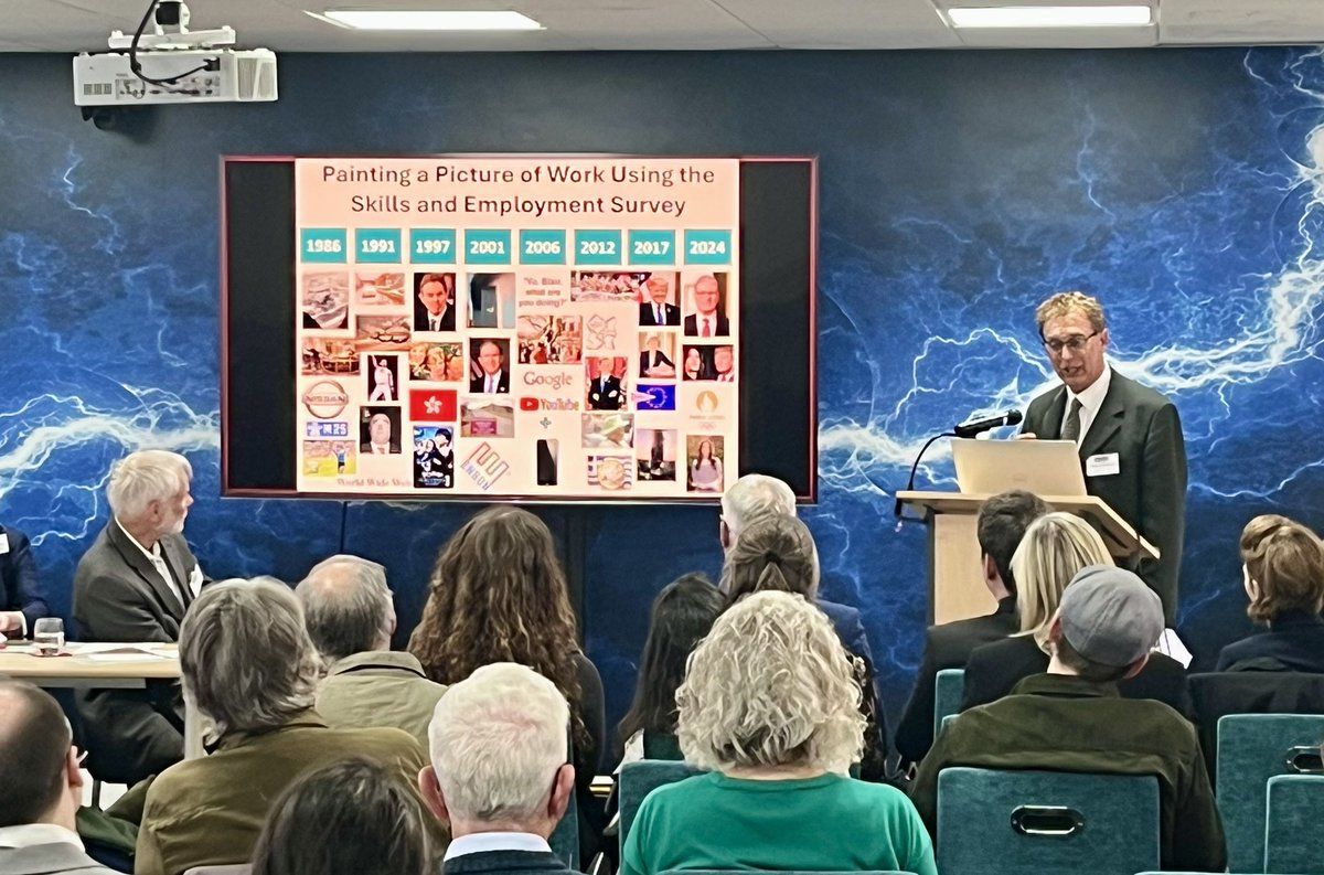 Prof Alan Felstead introduces us to the #Skills and #Employment Survey, why it’s important and how it’s changed over the years - it’s the eighth in a survey of workers stretching back to the mid-1980s and offers continuity which allows us to examine change over time #SES2024