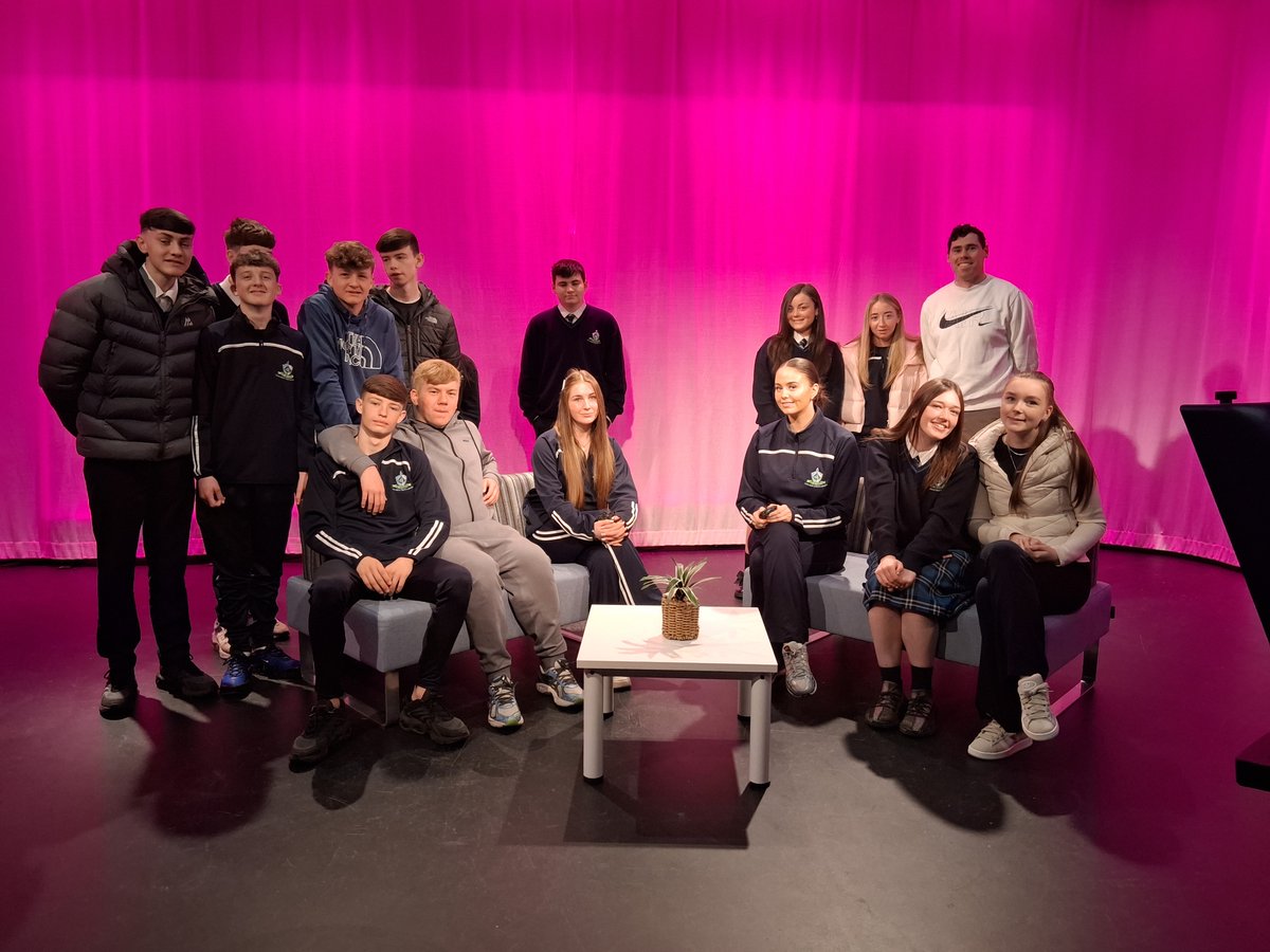 tudublinaccess's tweet image. Recorded our final TV Show for 2025 for the Young Creators Programme with @StSetons. Thanks to Garr and students from TUDublin Broadcasting and Journalism for facilitating this year. @WeAreTUDublin