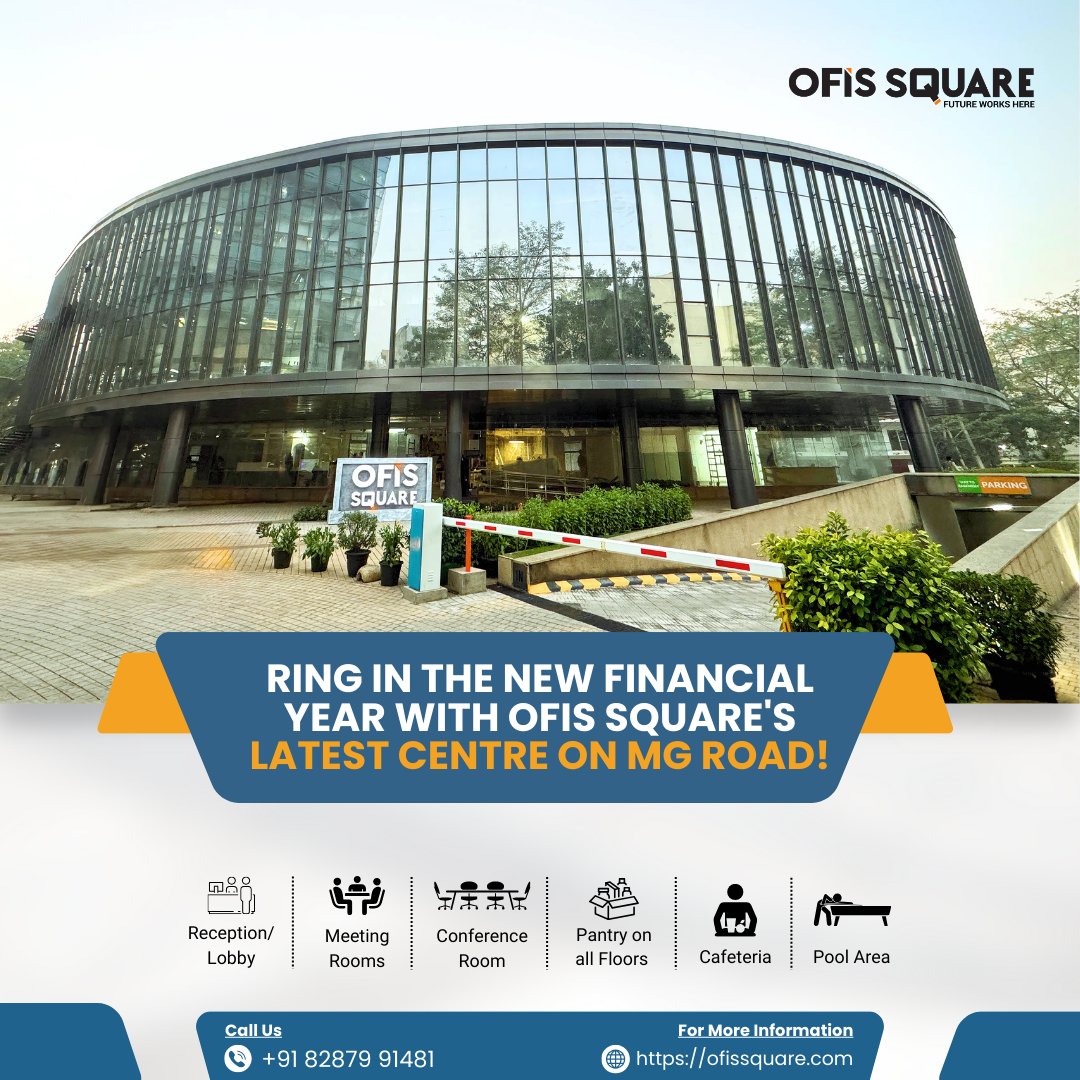 OfisSquare's tweet image. Dream big, achieve bigger at Ofis Square, MG Road! 💼✨

Work in a space where ambition meets inspiration, innovation thrives, and connections fuel success. 🚀

Join us and take your business to the next level!

#OfisSquare #MGRoad #FutureWorksHere #PremiumOffices #Networking