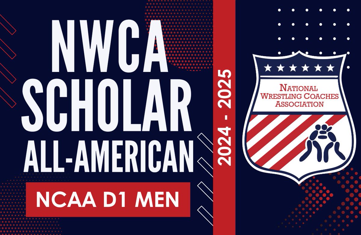 NWCA Announces the NCAA D1 Men's Scholar All-Americans
📰 nwcaonline.com/news/2025/4/2/…