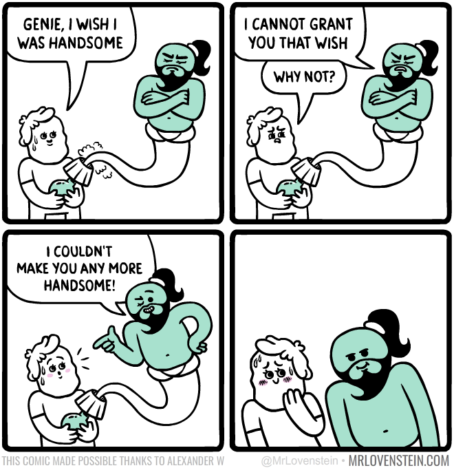 handsome 