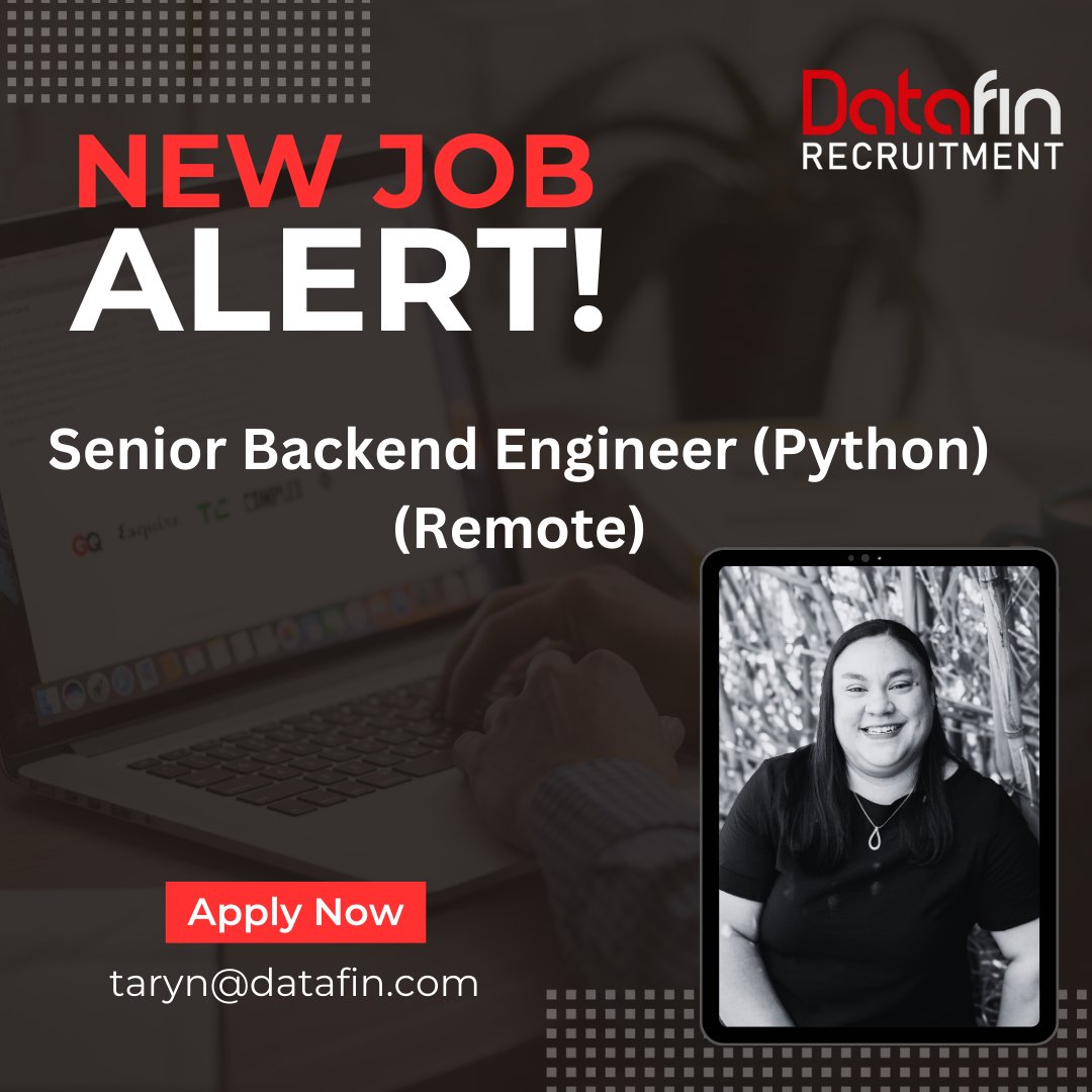 DatafinSA's tweet image. PLAY an instrumental role as a Senior Backend Engineer in scaling web applications and architecting integrations of a fast-growing SaaS company.

Apply here - datafin.com/job/senior-bac…

#seniorbackendengineer #datafinrecruitment